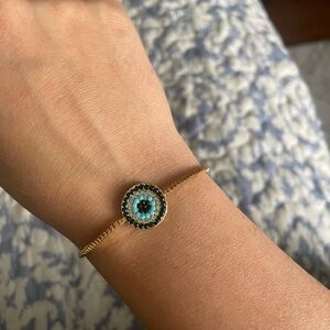 Evil eye bracelet
